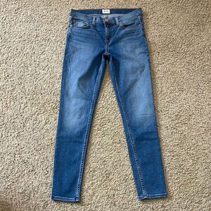 Hudson Jeans Krista Low Rise Super Skinny Women's Blue Denim Jeans